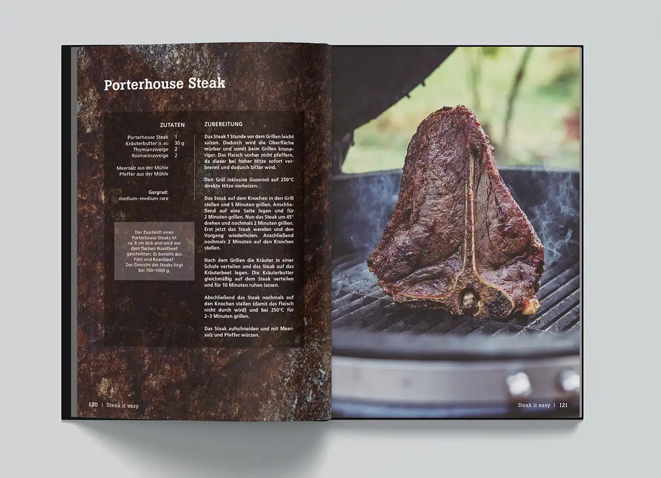 Cooklounge - Let's Do BBQ - Grillbuch - Layout Steak